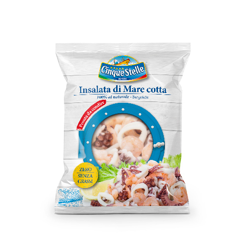 cinque stelle mare insalata di mare