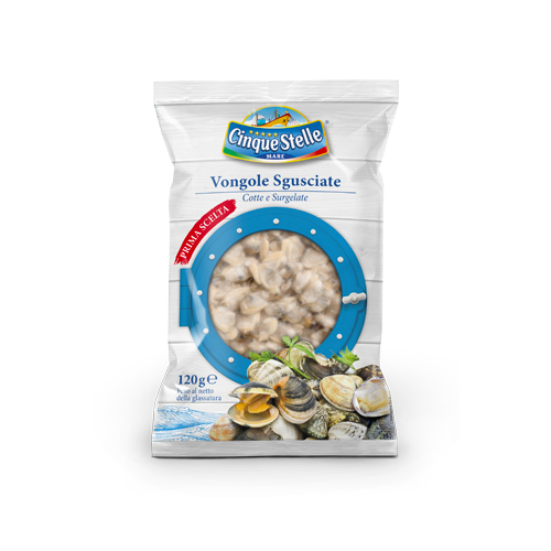 cinque stelle mare vongole